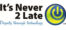 Never to Late logo