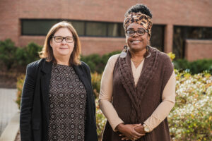 Dr. Louise Murray and Charlene Myers-Avery, Ericskon School of Aging Studies, MAGS, Undergraduate program